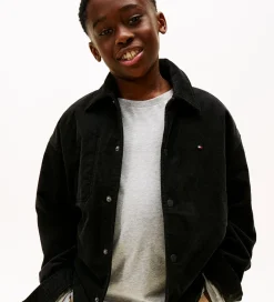 Fløjlsjakke - Overshirt - Sort|Tommy Hilfiger Sale