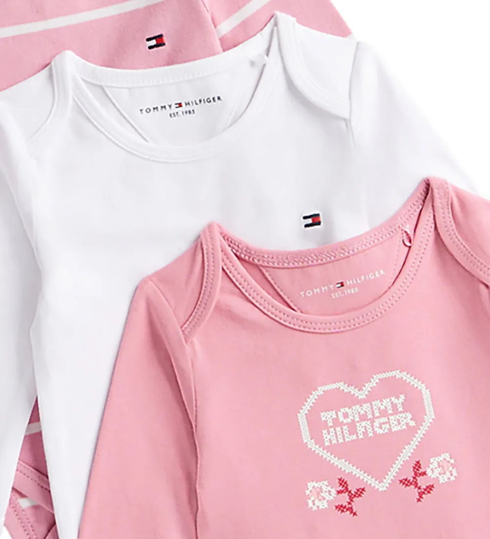 Gaveæske - Bodyer l/æ - 3-pak - Mystic Pink|Tommy Hilfiger Outlet