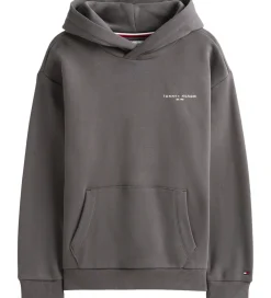 Hættetrøje - Washed Black|Tommy Hilfiger Clearance