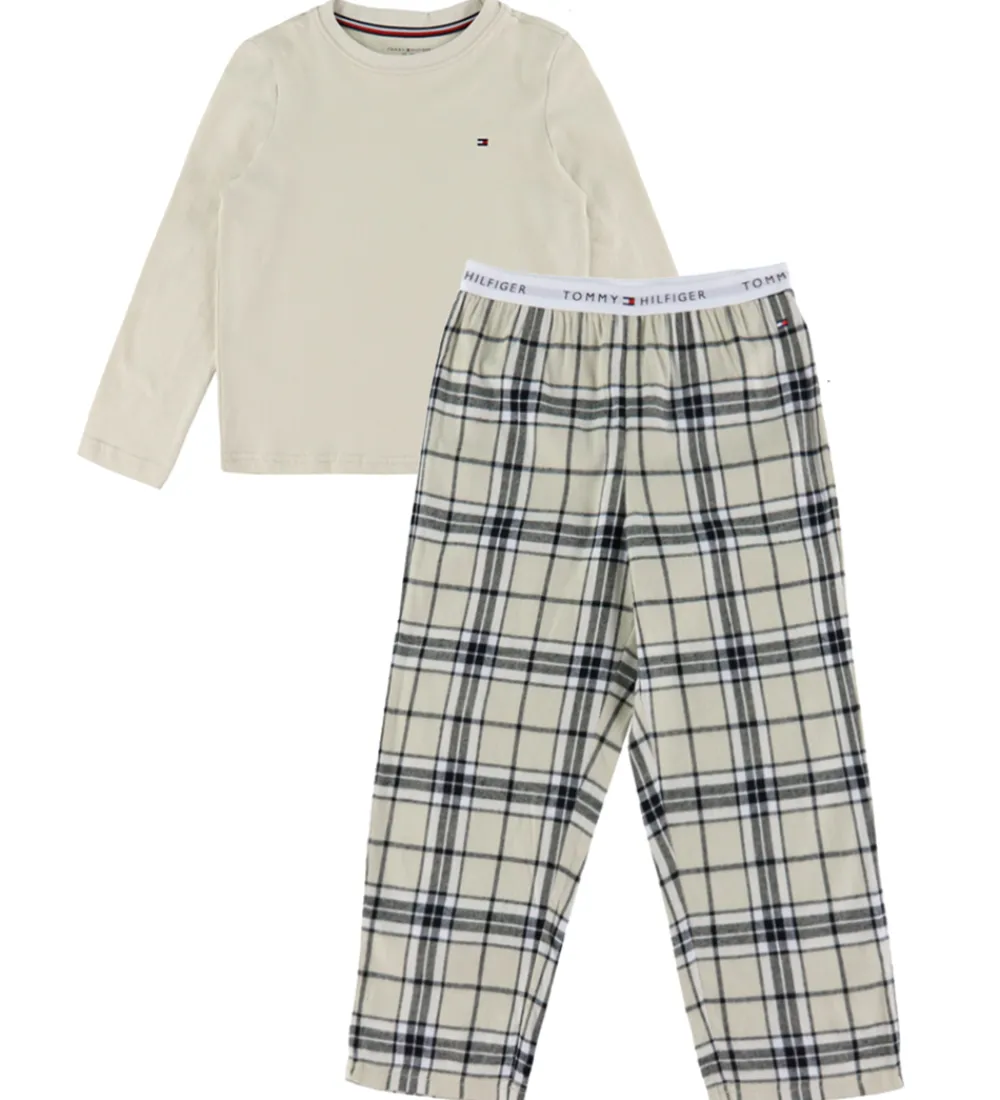 Nattøj - Newsprint/Tartan Newsprint|Tommy Hilfiger Hot