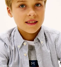 Skjorte - Dark Night Navy Stripe|Tommy Hilfiger Sale