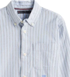 Skjorte - Multi Stripe - Breezy Blue|Tommy Hilfiger New