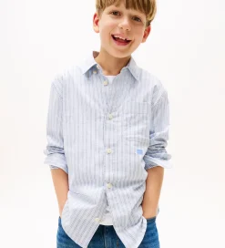 Skjorte - Multi Stripe - Breezy Blue|Tommy Hilfiger New