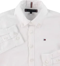 Skjorte - Stretch Oxford - Hvid|Tommy Hilfiger Clearance