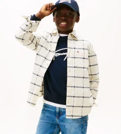 Skjorte - Window Pane Check - Hvidternet|Tommy Hilfiger Clearance