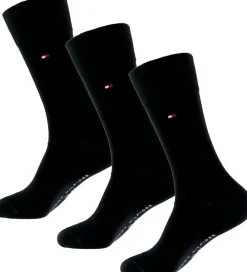 Strømper - 3-pak - Sort|Tommy Hilfiger Clearance