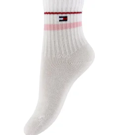 Strømper - 2-pak - Rosa/Hvid|Tommy Hilfiger Clearance
