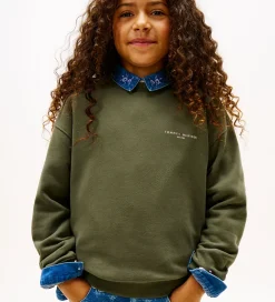 Sweatshirt - Mini Corp - Pewter Green|Tommy Hilfiger Hot