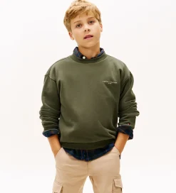 Sweatshirt - Mini Corp - Pewter Green|Tommy Hilfiger Hot