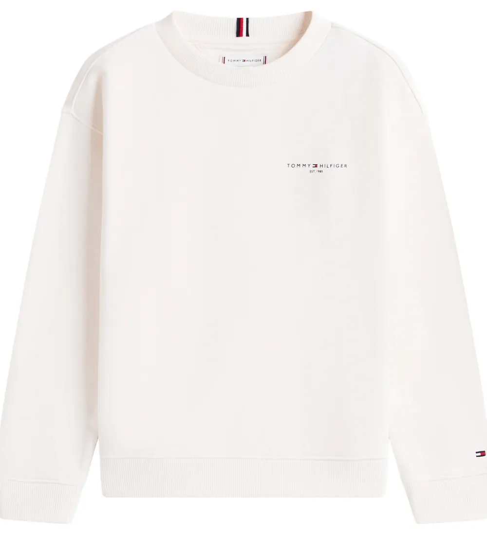 Sweatshirt - Mini Corp - Ancient Whitewhite|Tommy Hilfiger Discount