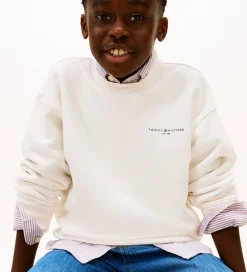 Sweatshirt - Mini Corp - Ancient Whitewhite|Tommy Hilfiger Discount