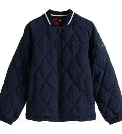 Termojakke - Quilted - Dark Night Navy|Tommy Hilfiger New