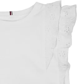 Top - Broderie Anglaise - Hvid|Tommy Hilfiger New