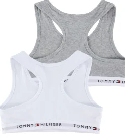Toppe - 2-pak - Hvid/Gråmeleret|Tommy Hilfiger Outlet