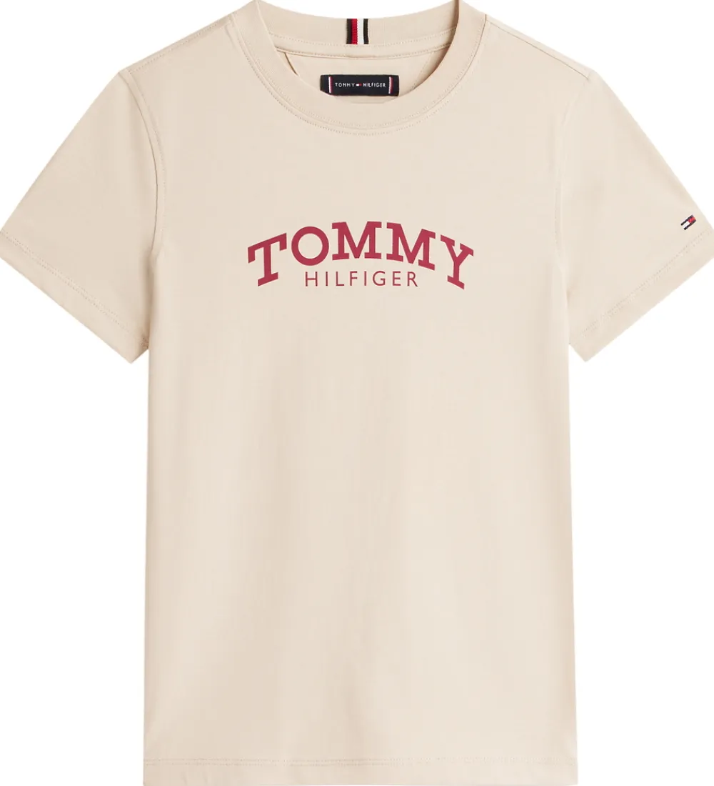 T-shirt - Monitype - Gulf Sand/Beige|Tommy Hilfiger Discount