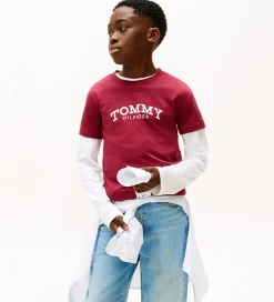 T-shirt - Monotype - Rich Cherrry/Purple|Tommy Hilfiger Clearance