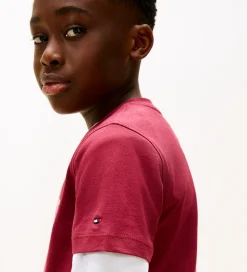 T-shirt - Monotype - Rich Cherrry/Purple|Tommy Hilfiger Clearance