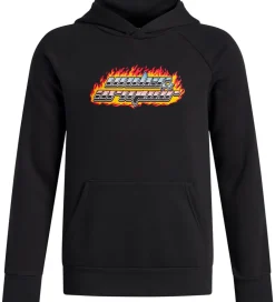 Hættetrøje - Rival - Flamin Wordmark|Under Armour Outlet