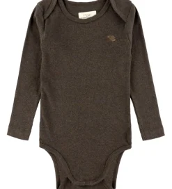 Body L/Æ - Carlet - Rib - Dark Brown Melange|VACVAC New