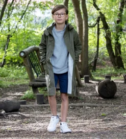 Regnfrakke - PU - Dark Moss|Ver de Terre New