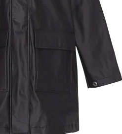 Regnjakke - PU - Sort|Ver de Terre Online