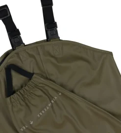 Regntøj m. Seler - PU - Dark Moss|Ver de Terre Discount