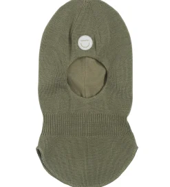 Elefanthue - Uld/Bomuld - 2-lags - Olive|Viking Online