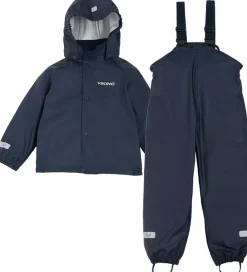 Regntøj m. Seler - Indie - Navy|Viking Hot