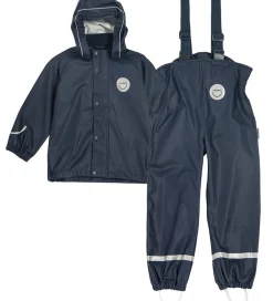Regntøj m. Seler - Jolly - Navy|Viking Clearance