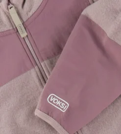 Fleecejakke - Uld - Soft Grape|Voksi Online