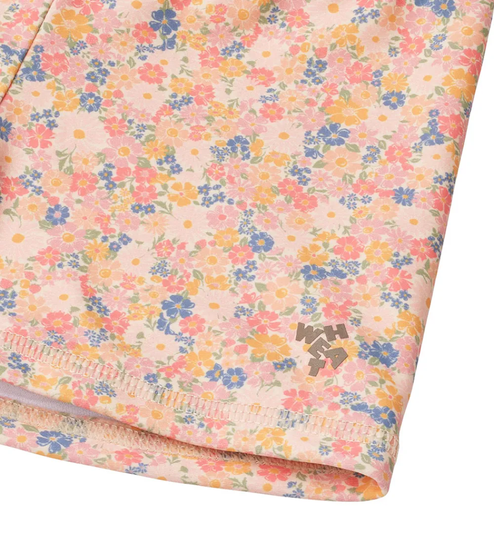 Badebukser - UV40+ - Niki - Multi Flowers|Wheat Hot
