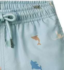 Badeshorts - Hansi - Soft Blue Sea Life|Wheat Outlet