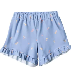 Badeshorts - UV40+ - Isabella - Morning Sky Hearts|Wheat New
