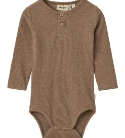 Body l/æ - Rib - Benny - Coffee Melange|Wheat Clearance