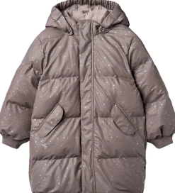 Dynejakke - PU - Coast - Purple Stone Stars|Wheat Hot