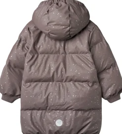 Dynejakke - PU - Coast - Purple Stone Stars|Wheat Hot