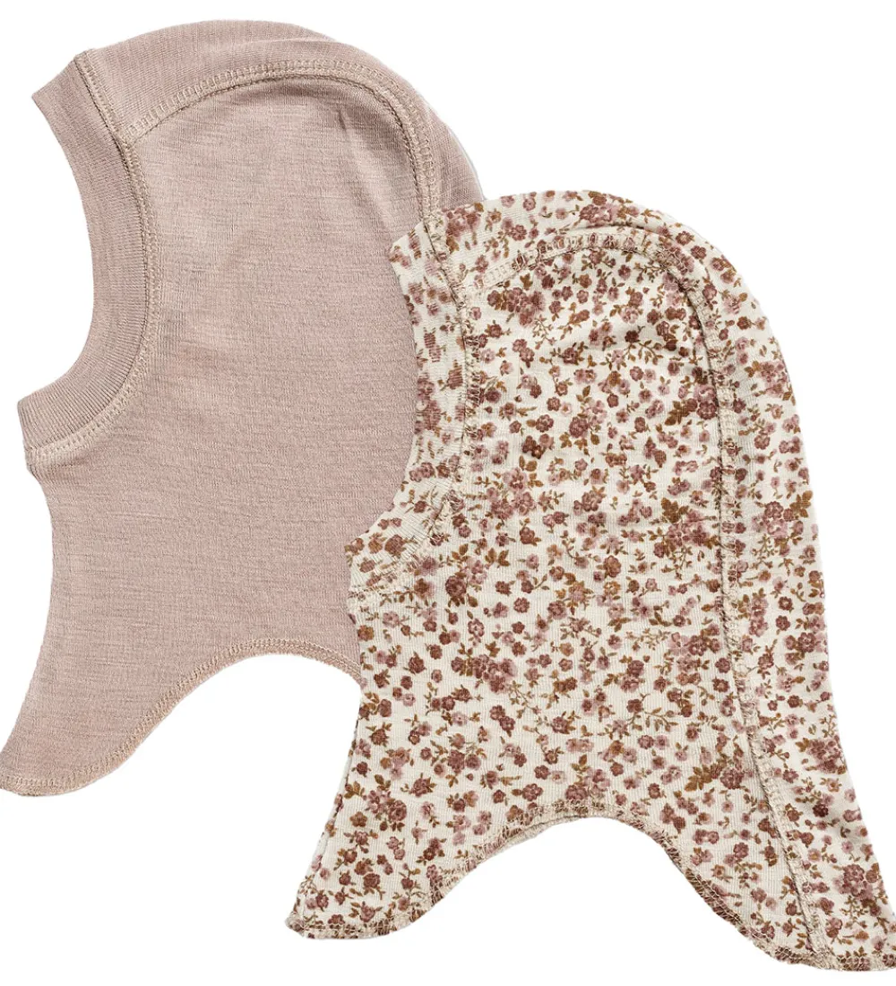 Elefanthue - 1-lags - 2-pak - Uld - Felix - Rose Flowers|Wheat Outlet