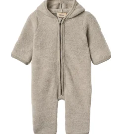 Heldragt - Uldfleece - Ata - Khaki Melange|Wheat Hot