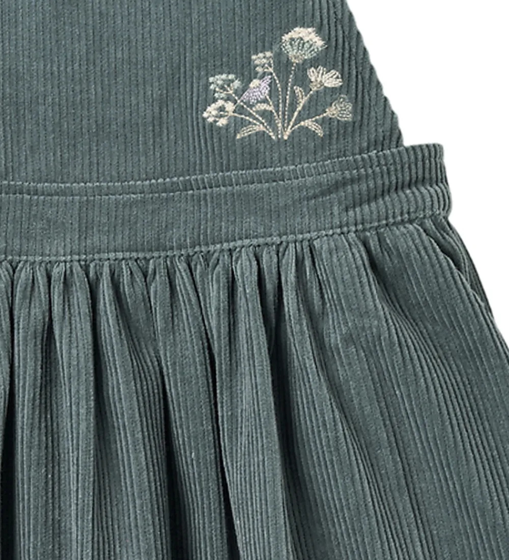 Kjole - Fløjl - Agnes - Stormy Weather|Wheat Clearance