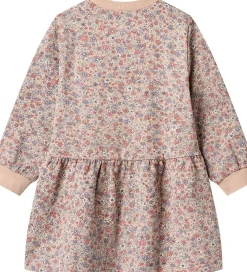 Kjole - Sweat - Zenia - Rose Dust Flowers|Wheat Online