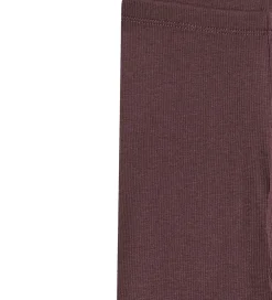 Leggings - Rib - Maddy - Fudge|Wheat Clearance