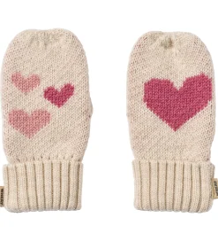 Luffer - Uld - Jacquard - Towsi - Offwhite Melange m. Hjer|Wheat Sale