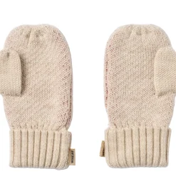 Luffer - Uld - Jacquard - Towsi - Offwhite Melange m. Hjer|Wheat Sale