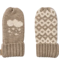 Luffer - Uld - Jacquard - Towsi - Grey Camel Melange m. Sn|Wheat Sale