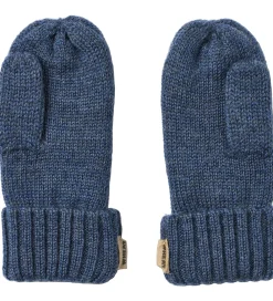 Luffer - Uld - Jacquard - Towsi - Blå m. Dyr|Wheat Discount