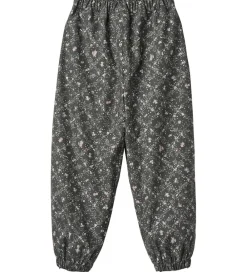 Regnbukser - PU - Olo - Forest Lake Checked Flowers|Wheat Hot