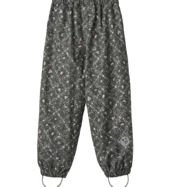 Regnbukser - PU - Olo - Forest Lake Checked Flowers|Wheat Hot