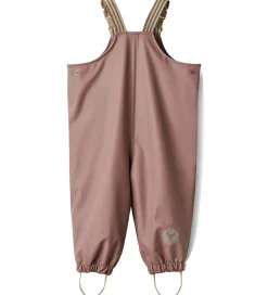 Regnbukser m. Seler - PU - Charlo - Dusty Lilac|Wheat Clearance