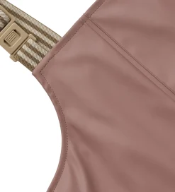 Regnbukser m. Seler - PU - Charlo - Dusty Lilac|Wheat Sale