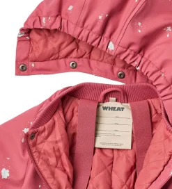 Regndragt m. Termo - PU - Aiko - Floating Flowers|Wheat Outlet